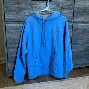 Baby blue champion hoodie